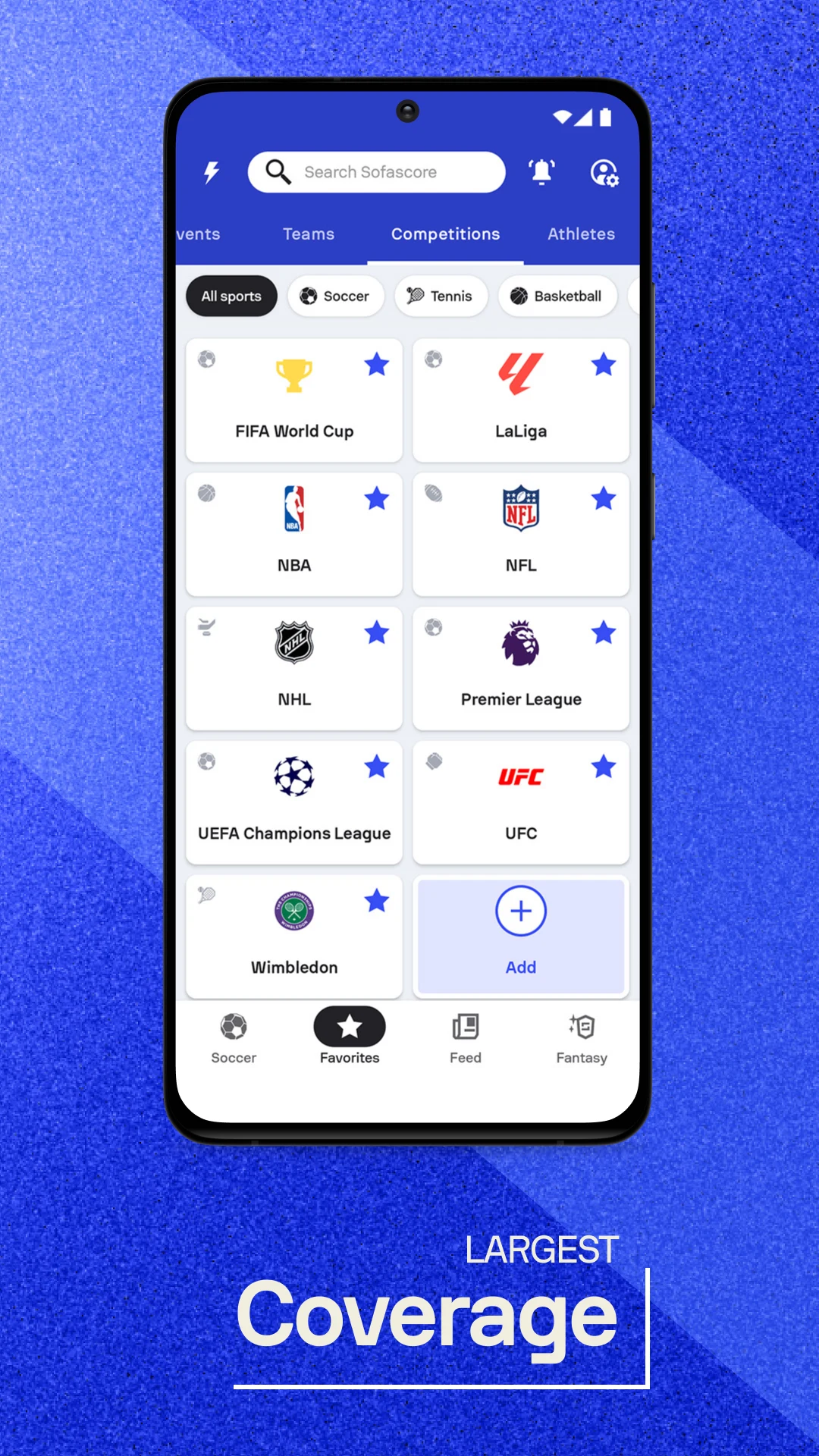 Sofascore: Live Sports Scores screenshot